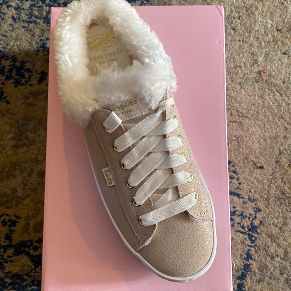 Keds x Kate Spade Kickstart Lined Mule Sneakers - Suede by Kate Spade 6.5 - Picture 4 of 14